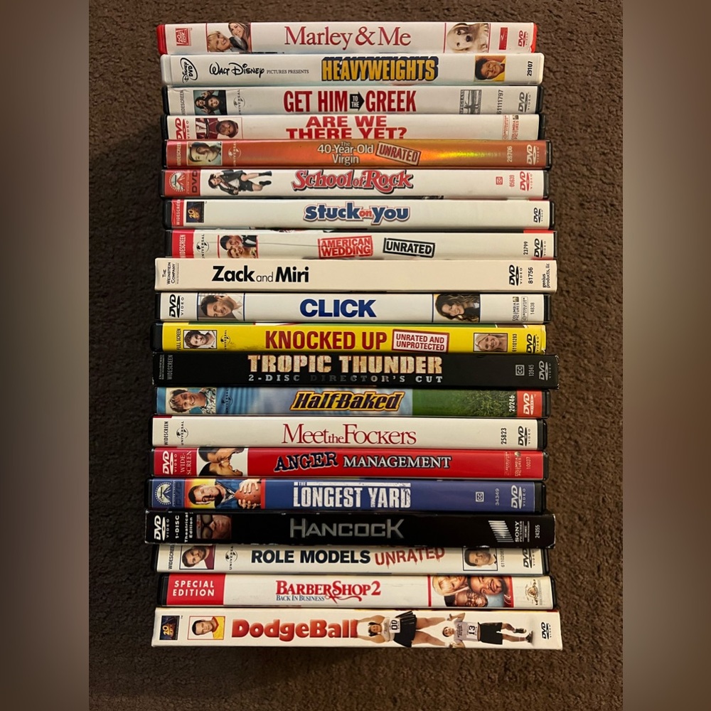 DVD 19 Comedy Movies.
